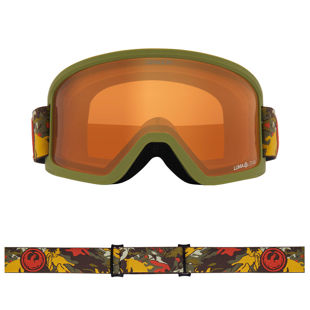 DX3 OTG Gafas De Esquí Unisex - Leafy Camo/LL Amber 3/6