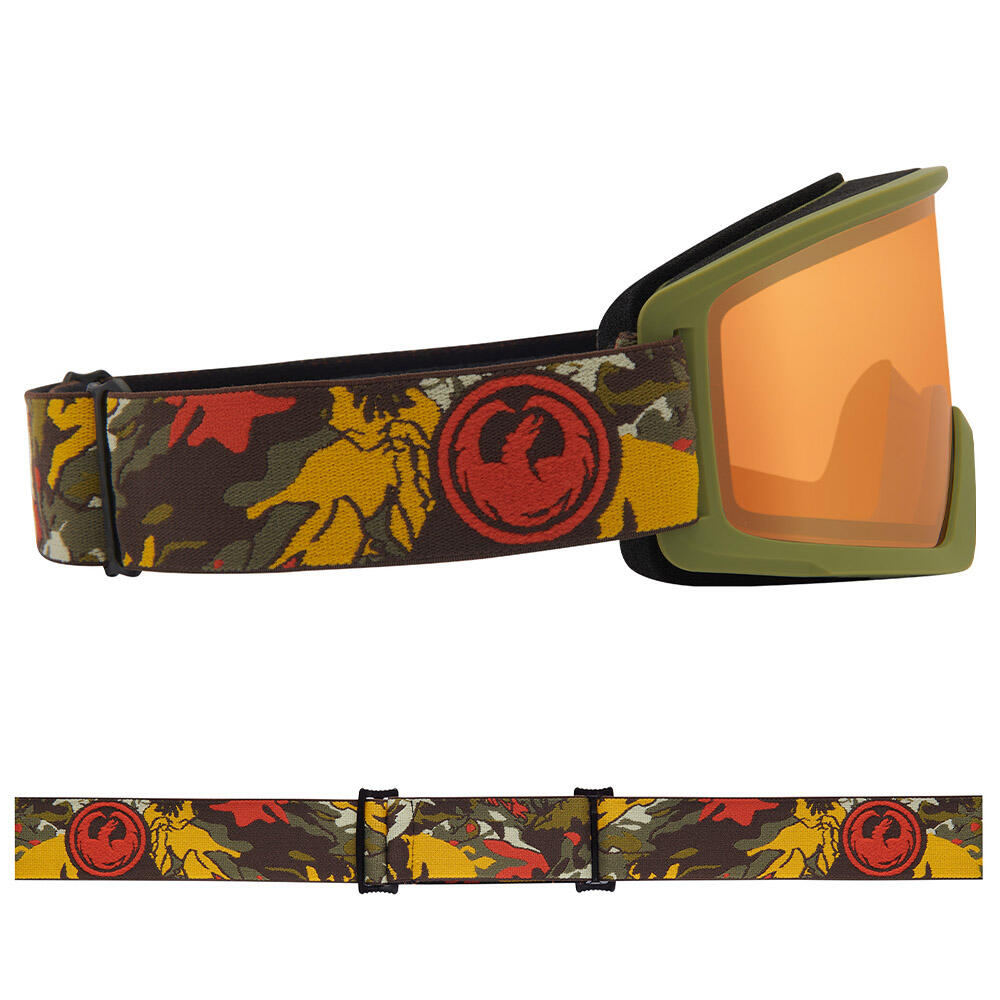 DX3 OTG Gafas De Esquí Unisex - Leafy Camo/LL Amber 5/6