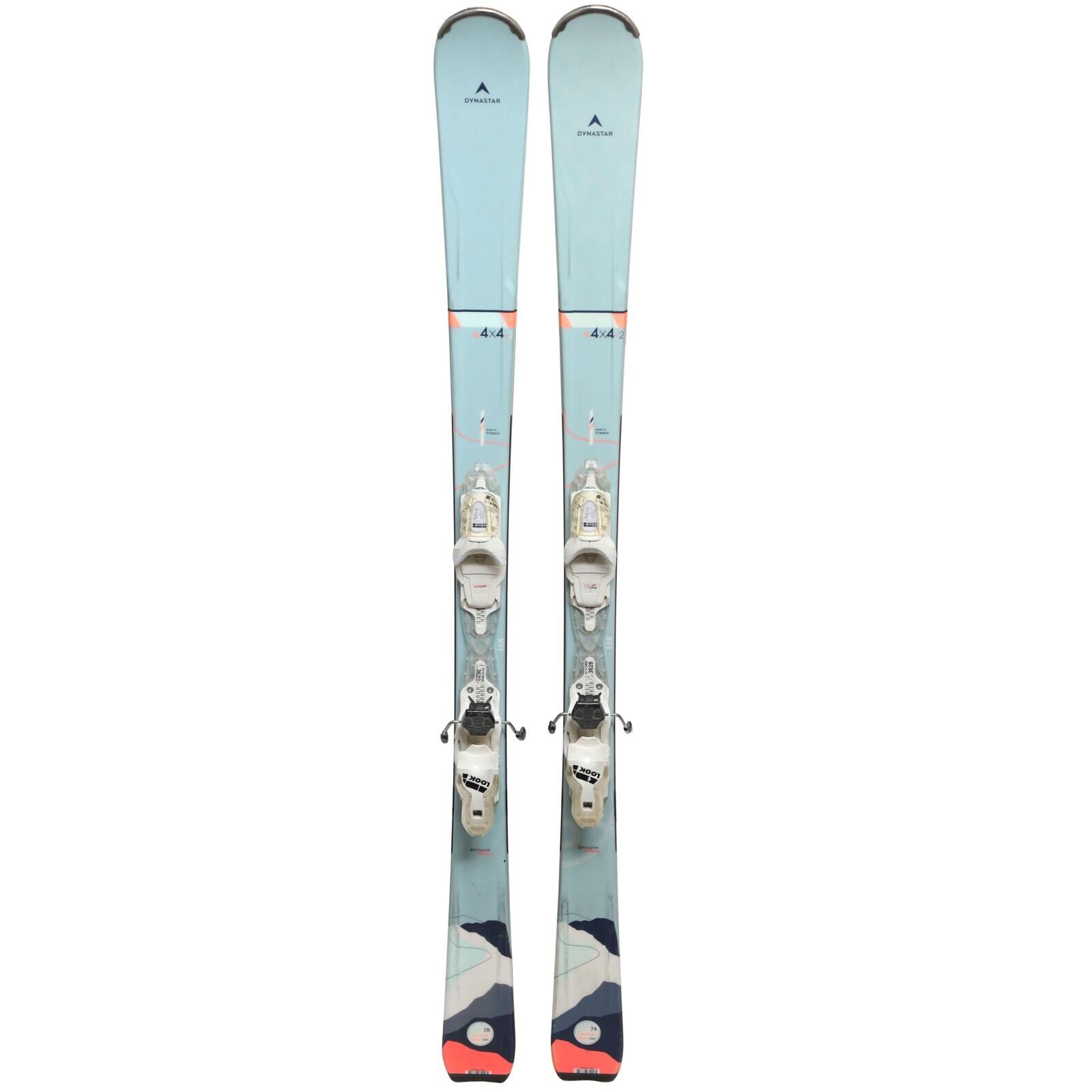 RECONDITIONNE - Ski Dynastar Exclusive 4x4 + Fixations 2/4