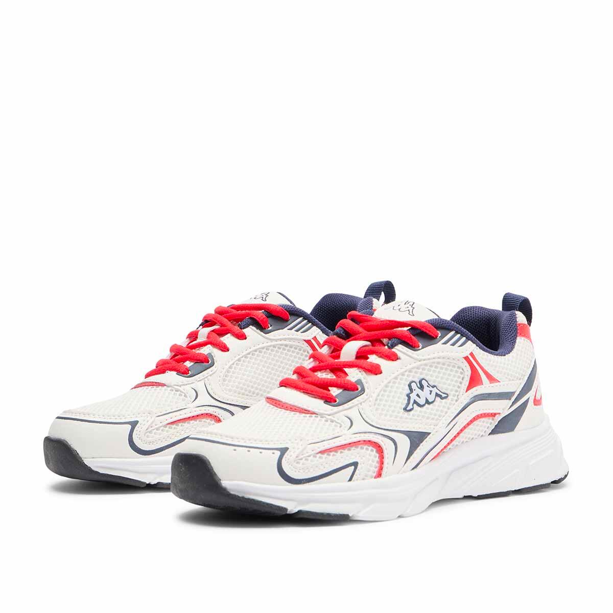 Baskets enfant Mygido blanc, bleu marine 2/6