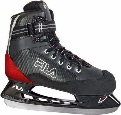 Fila Pattini da ghiaccio Viper RTL. Nero-Rosso-42