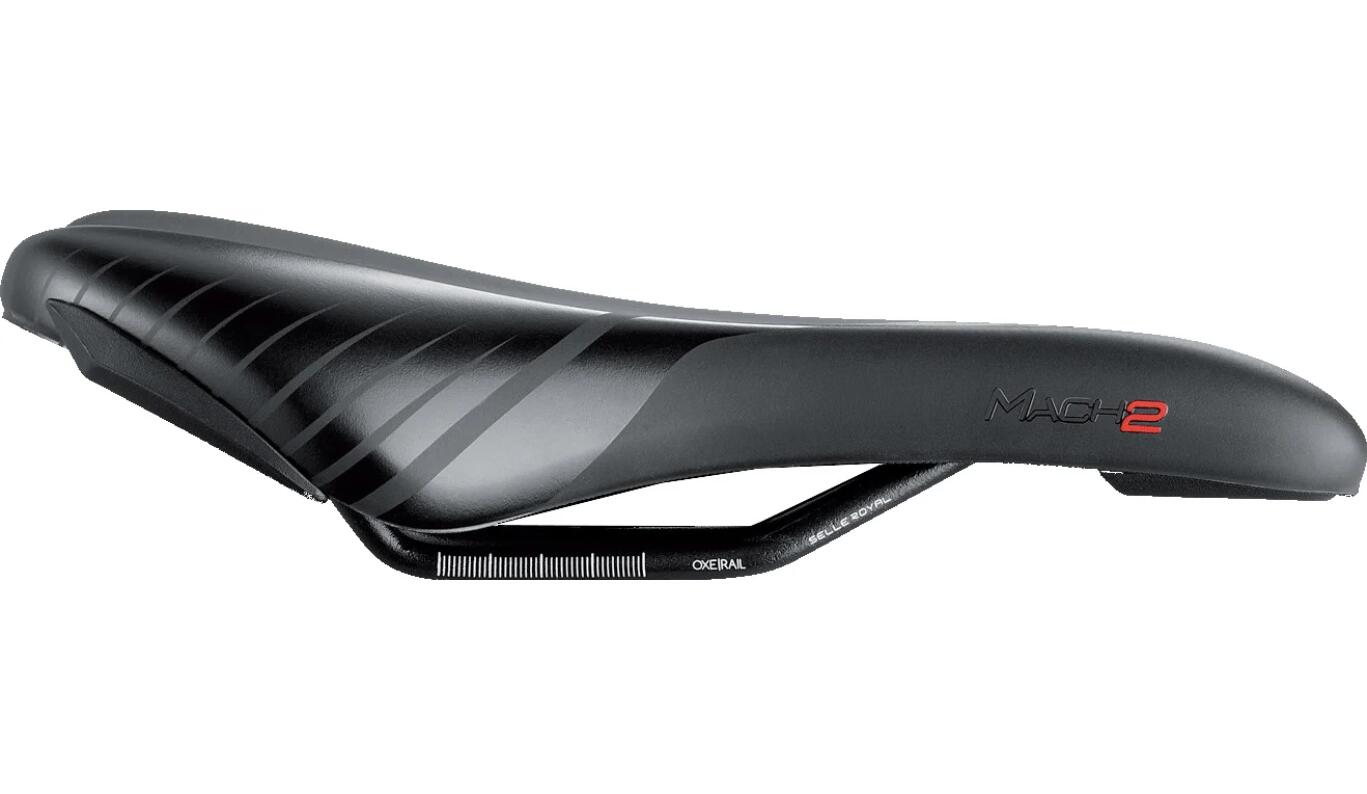 Selim de bicicleta para adultos Selle Royal Mach 2 Preto 27x14 cm 2/7
