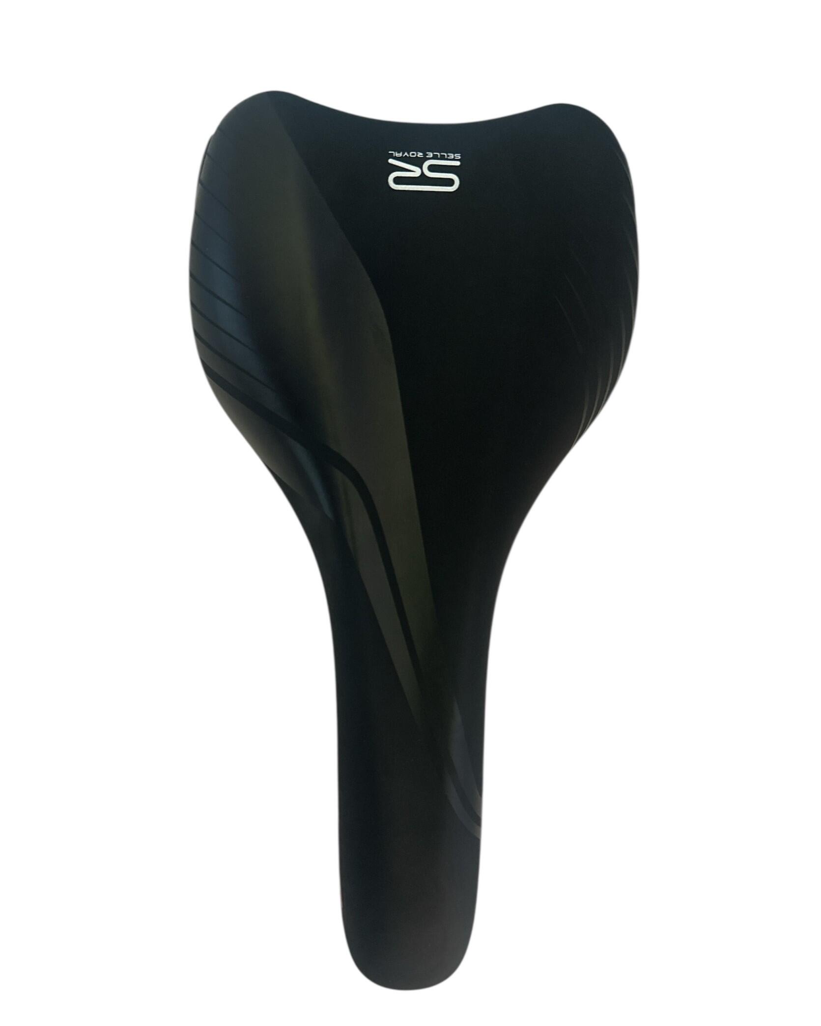 Sella per bicicletta per adulti Selle Royal Mach Nero 27x14 cm