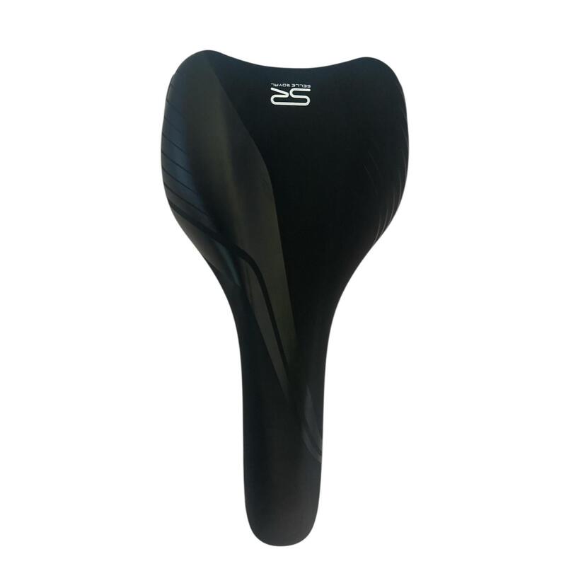 Șa de bicicletă pentru adulți Selle Royal Mach 2, negru, 27x14 cm