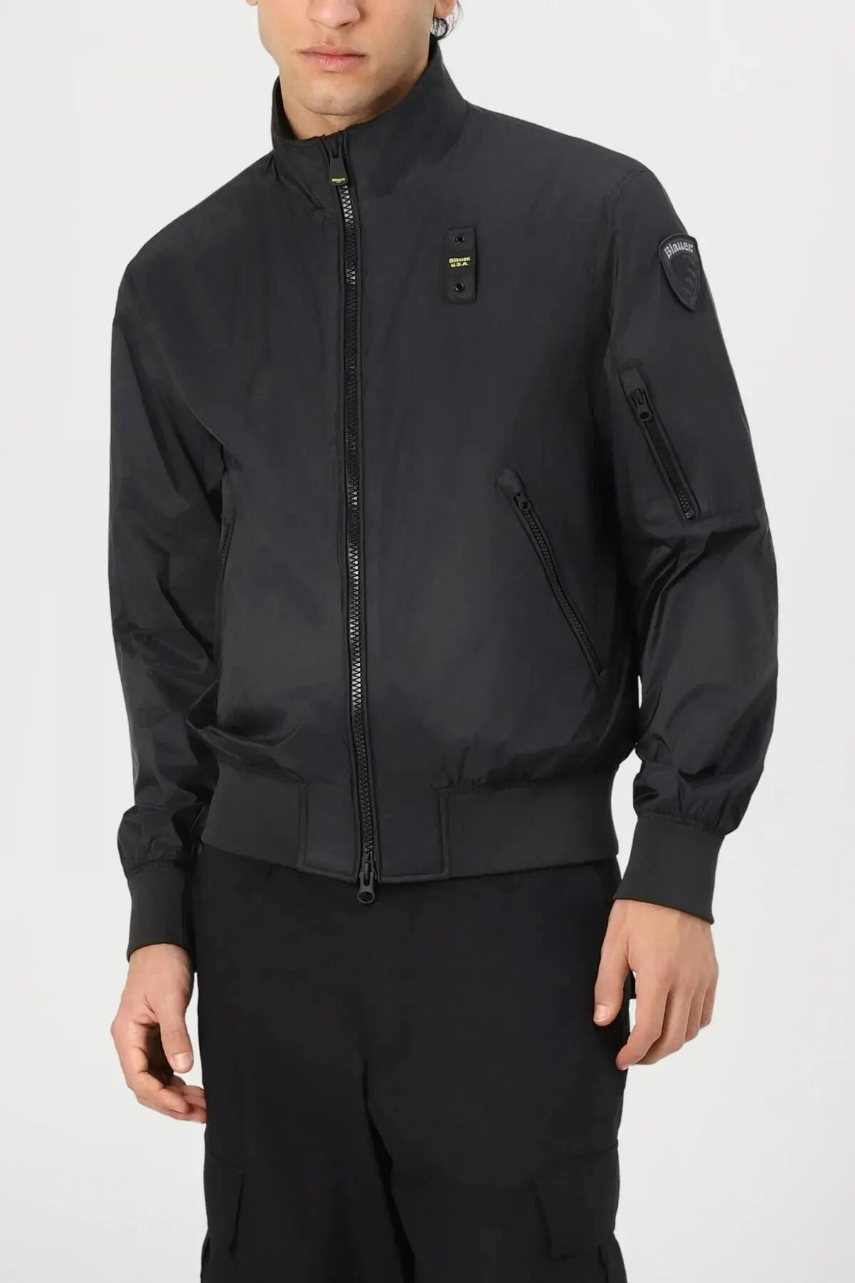 Giacca Blauer Modello Brahms Colore Blu 5/5