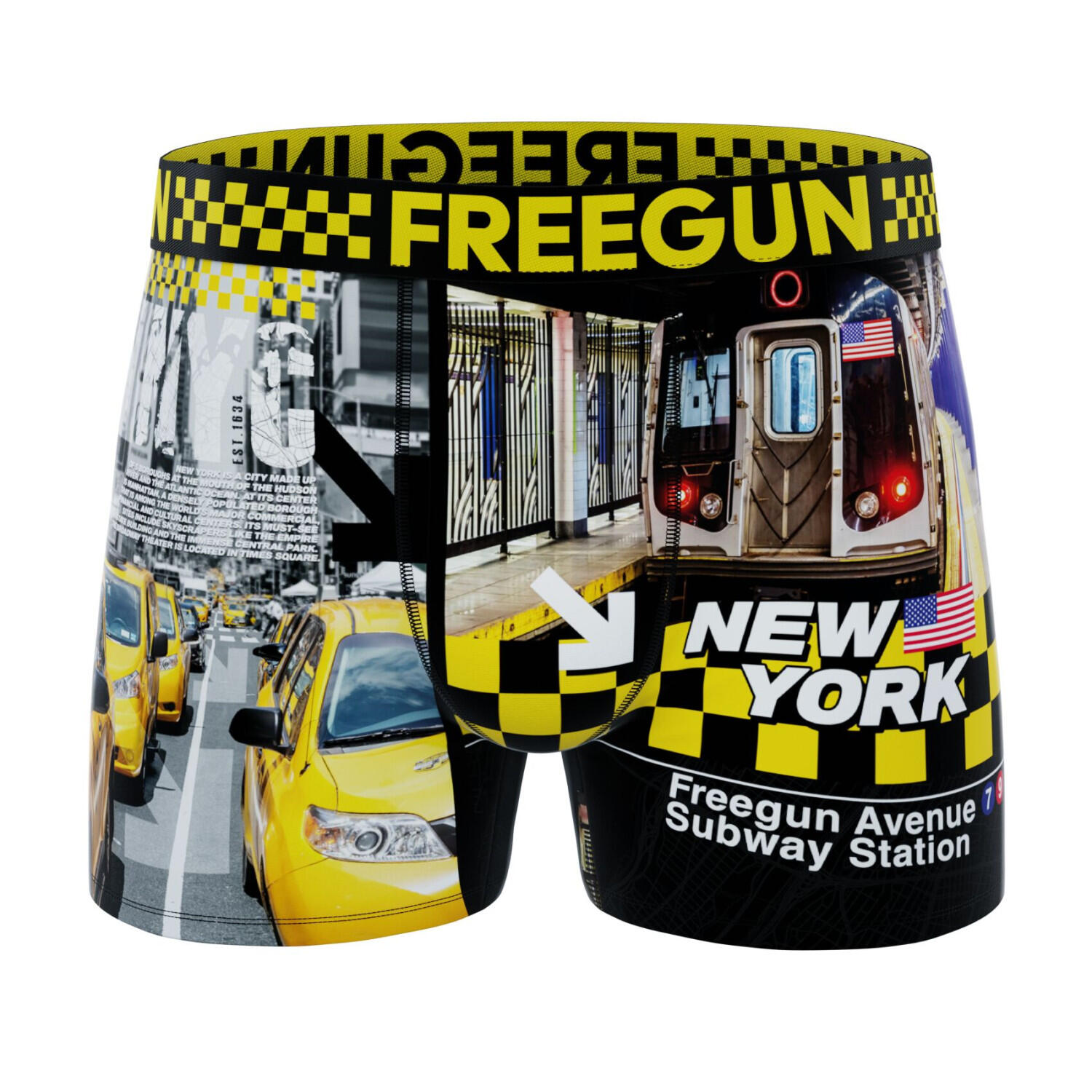 Lot de 3 boxers enfant American Vibes 4/5