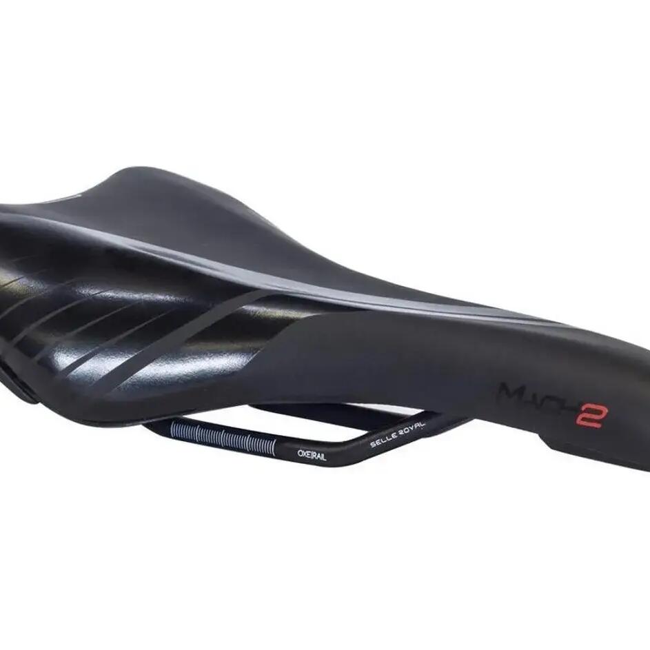 Bicycle Saddle Selle Royal Mach 2 Adult Black, 27x14 cm
