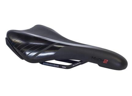 Selle de vélo pour adultes Selle Royal Mach 2 Selle de vélo Noir 27x14 cm