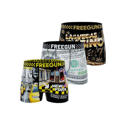 Lot de 3 boxers enfant American Vibes