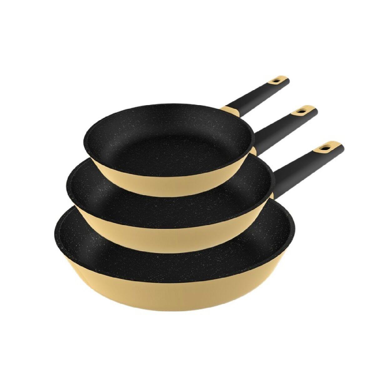 Set Patlni CECOTEC Polka Experience 18-22-26 Bucket Set Vulcano Aluminium
