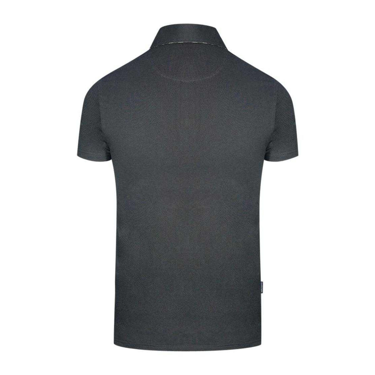 Polo Motif Vif LONDON Adulte (Noir) 2/2