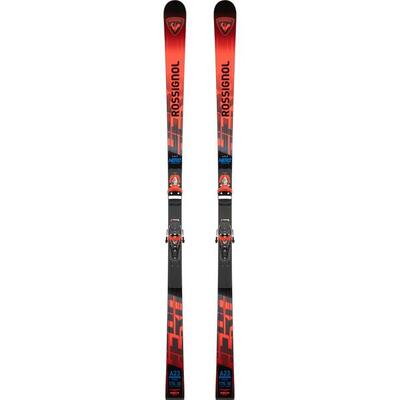Confezione rossignol Hero atleta gs r22 sci + attach rockerace spx 15 Uomo Rosso