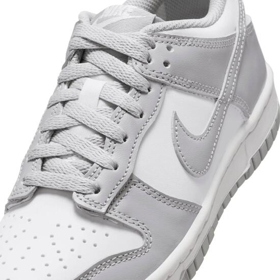 Zapatos Nike Dunk Low Blanco Gris Humo