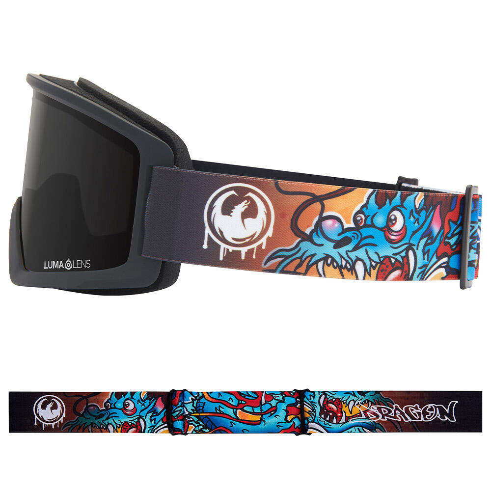 DX3 L OTG Unisex Skibrille - Dragons Breath/LL Midnight 3/5