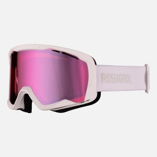 Masque De Ski/snow Spiral White Otg Cat S2 Banc Adulte