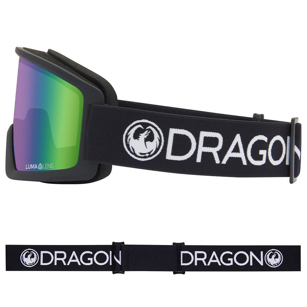 DX3 L OTG Gafas De Esquí Unisex - Black/LL Green Ionized 3/5