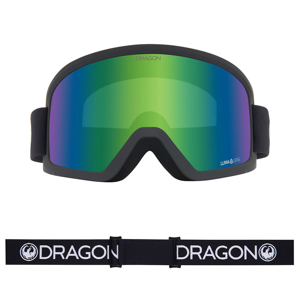 DX3 L OTG Gafas De Esquí Unisex - Black/LL Green Ionized 2/5