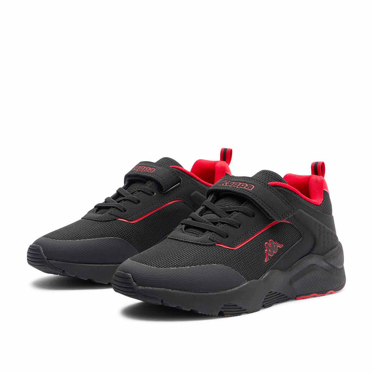 Baskets enfant Safir 2 Ev noir, rouge 3/7