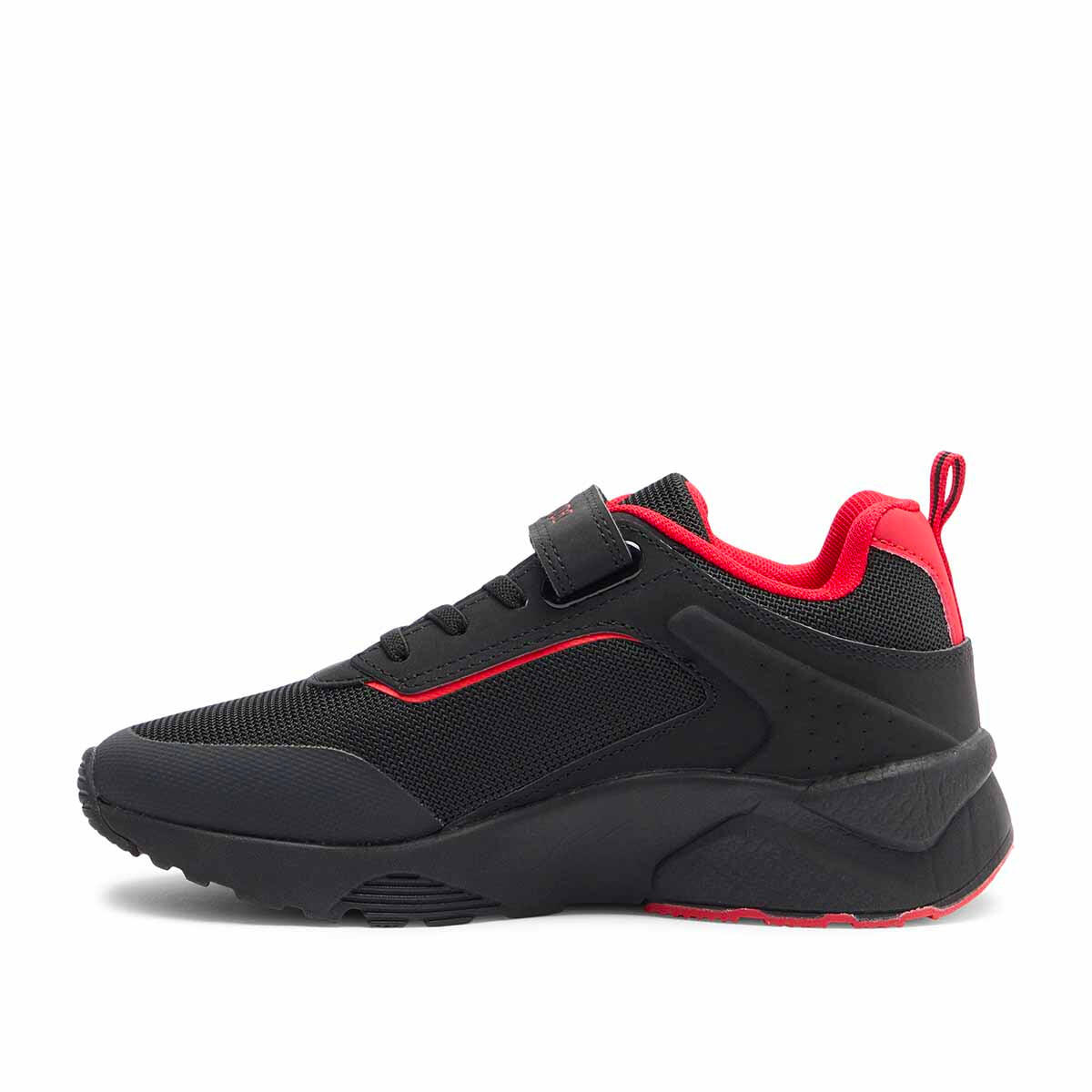 Zapatillas Kappa Safir 2 Negras/Rojas para Niño 4/7