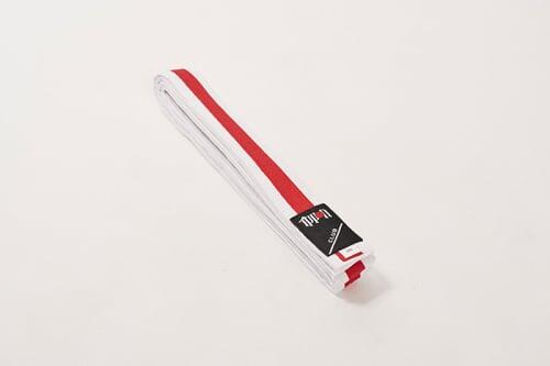 Centura Arte Martiale Ippon Gear Alb/Rosu/Alb