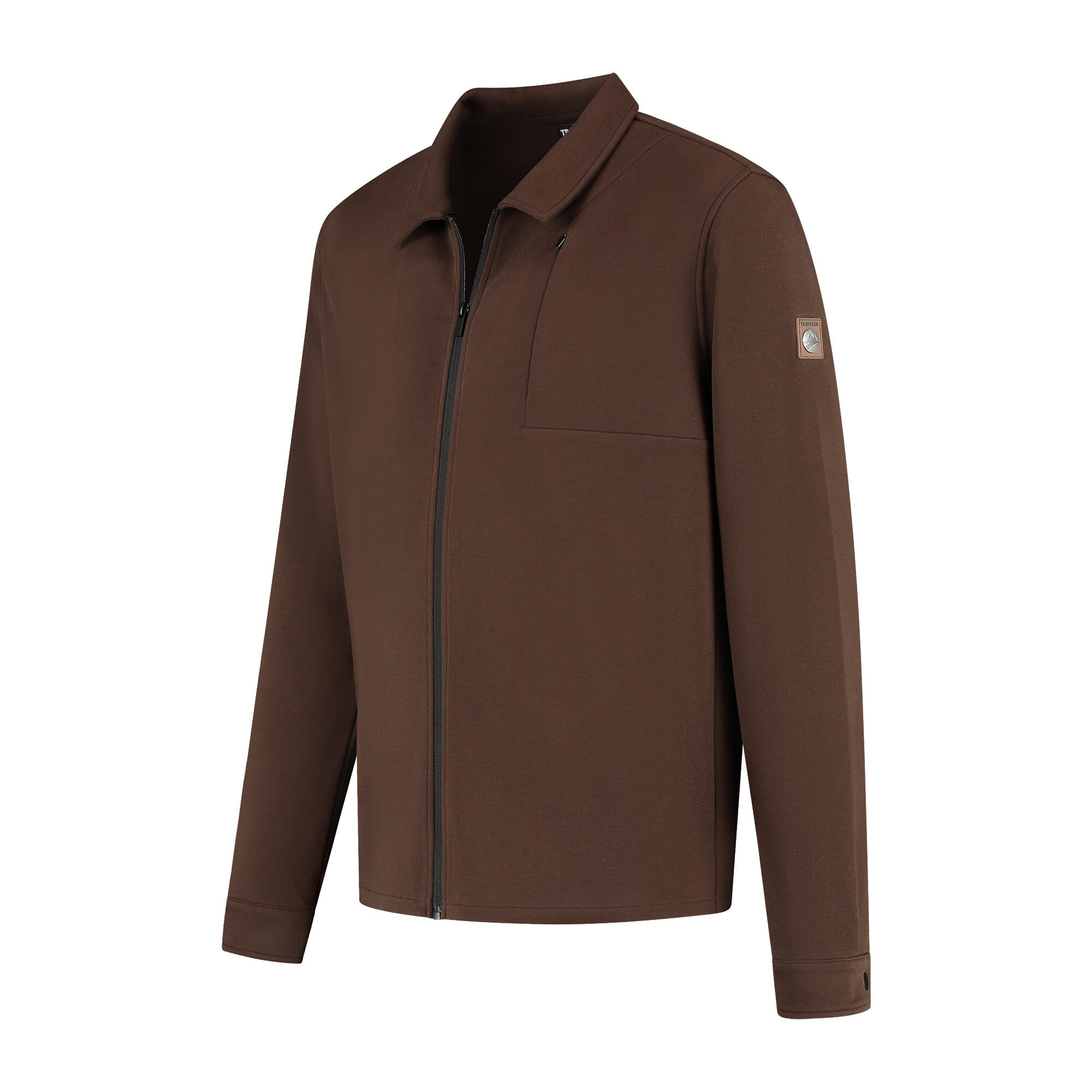 Niko Heren - Outdoor overshirt - Bruin 3/7