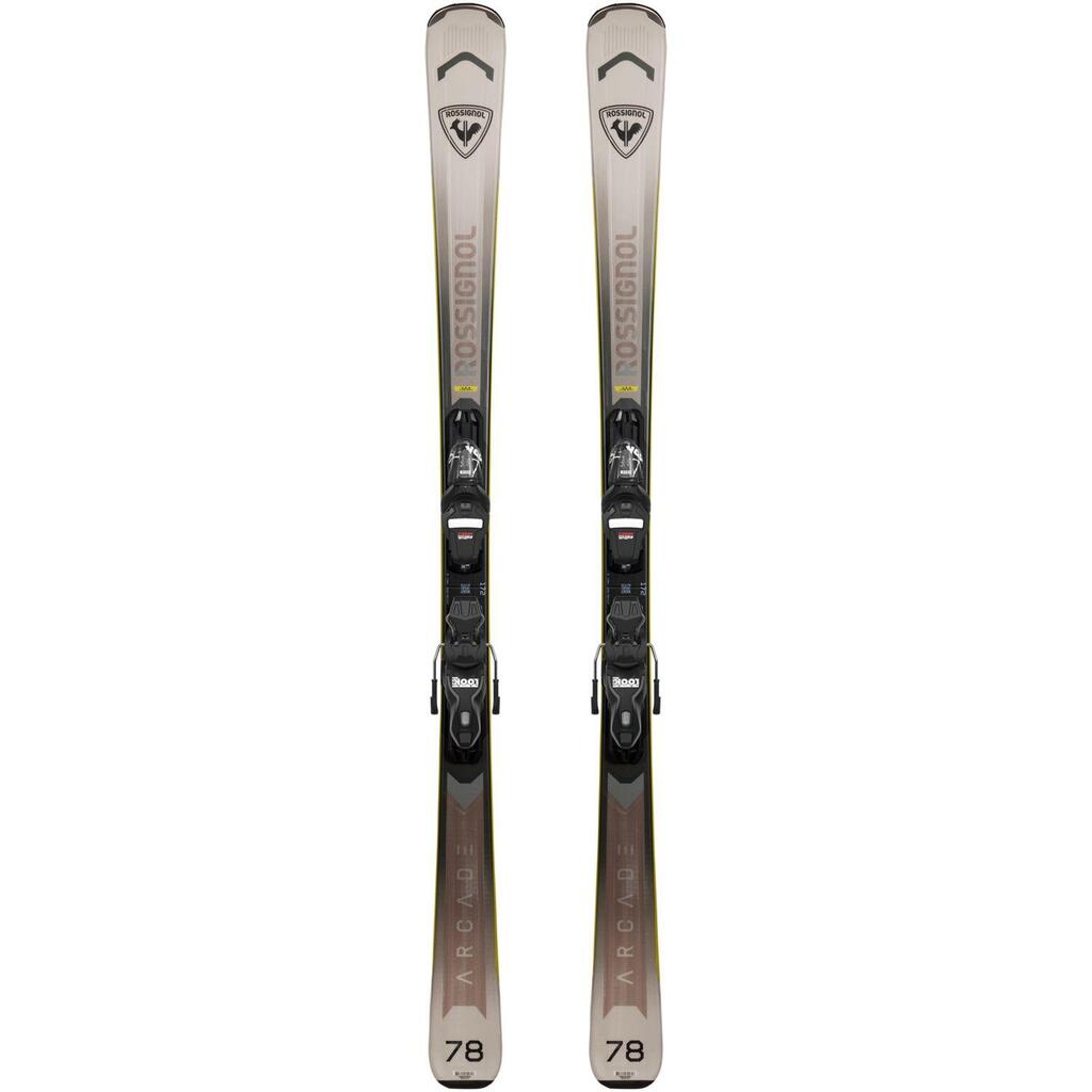 Pack rossignol Arcade 78 skis + xpress 10 gw bindings Grey Man