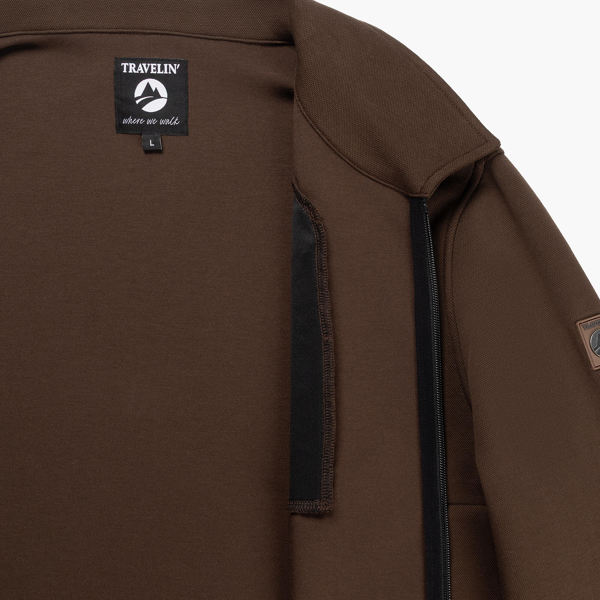 Niko Heren - Outdoor overshirt - Bruin 6/7