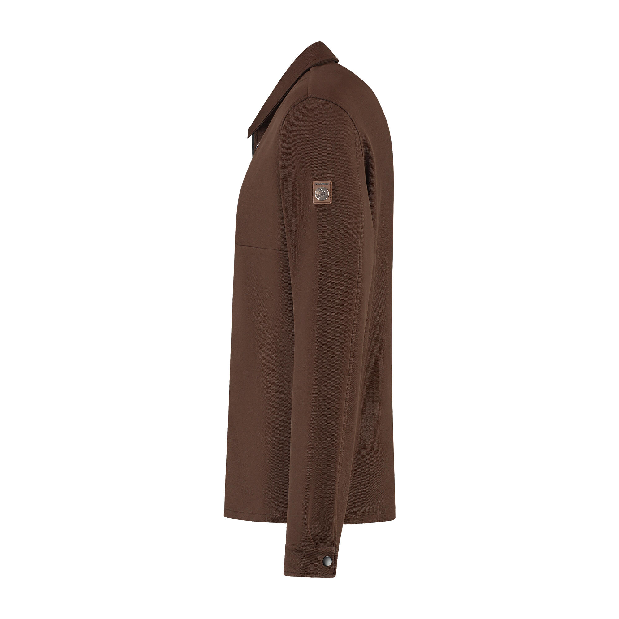 Niko Heren - Outdoor overshirt - Bruin 4/7