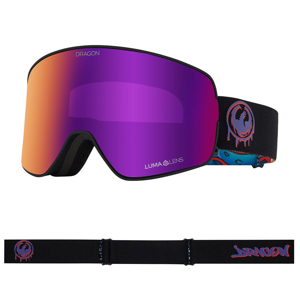 NFX2 Occhiali Da Sci Unisex - Rattled/Purple Ionized & Violet 2/7