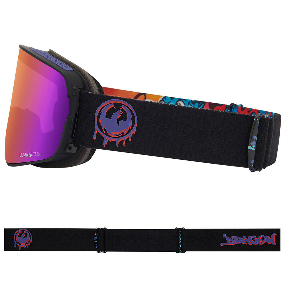 NFX2 Occhiali Da Sci Unisex - Rattled/Purple Ionized & Violet 4/7