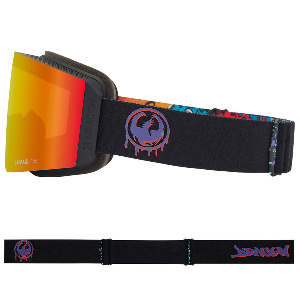 RVX MAG OTG Gafas De Esquí Unisex - Rattled/LL Red Ionized & LL Amber 3/6