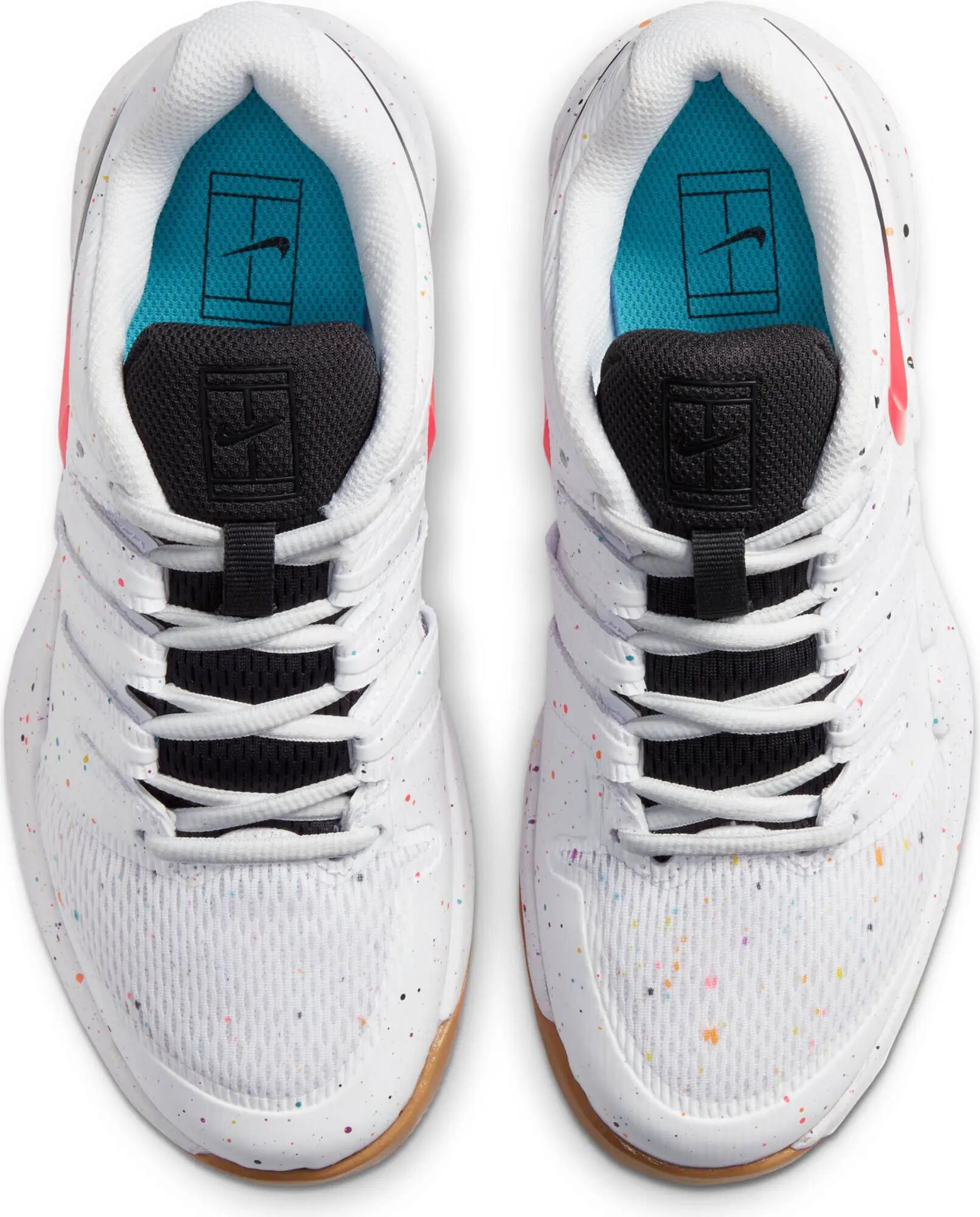 Nike Nike Jr Vapor X - white/laser crimson-oracle aqua-off 3/6