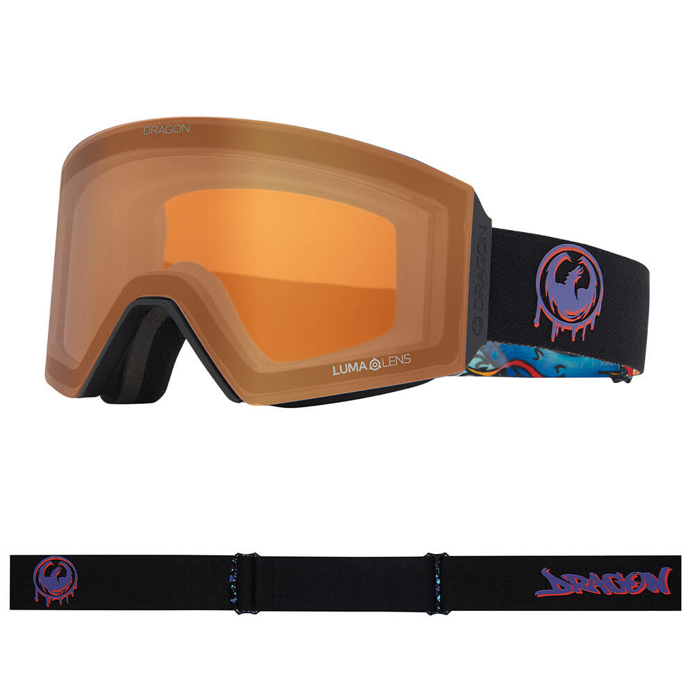 RVX MAG OTG Gafas De Esquí Unisex - Rattled/LL Red Ionized & LL Amber 5/6