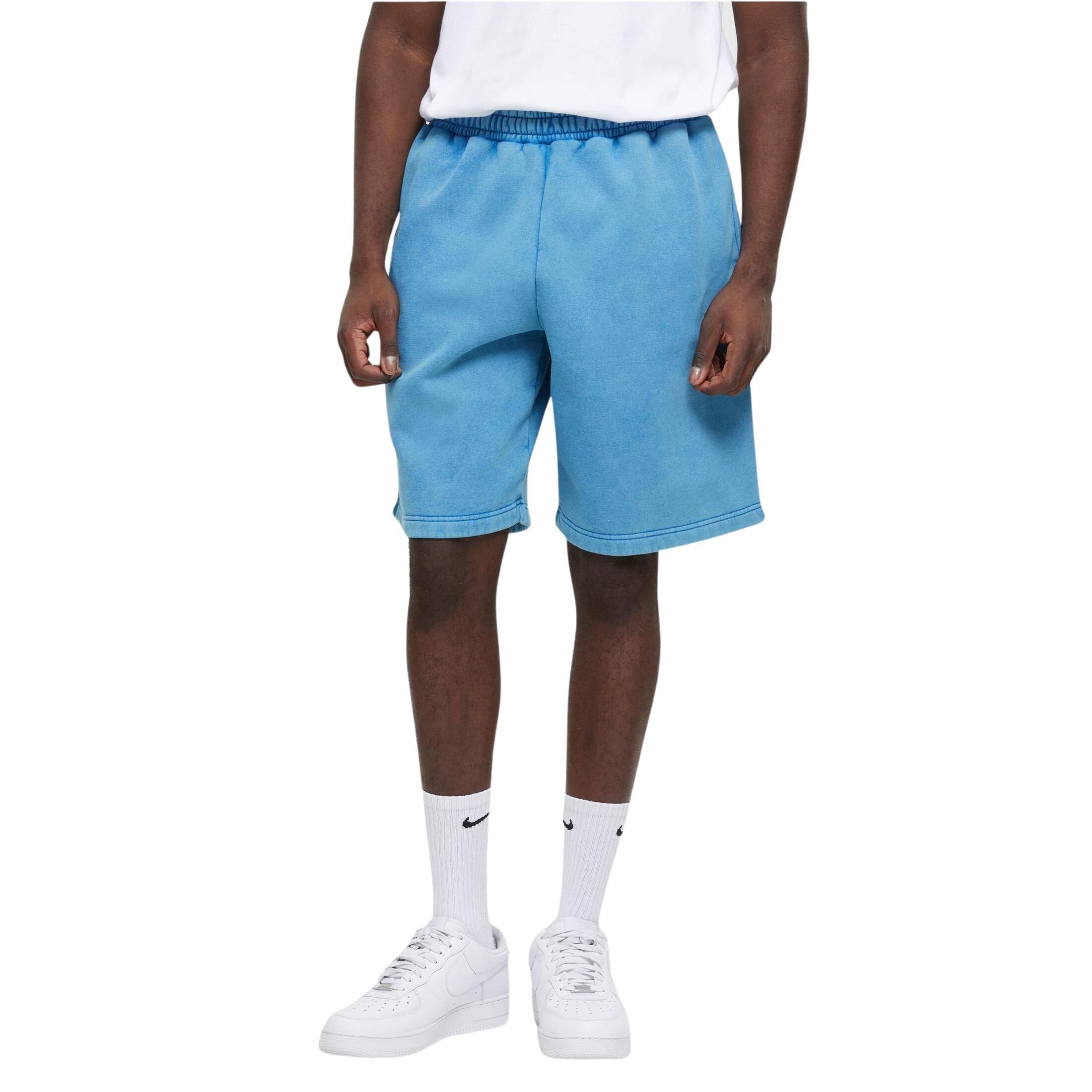 Urban Classics - Short Survêtement Urban Classics Heavy Sand Washed - Short - Bleu - Decathlon