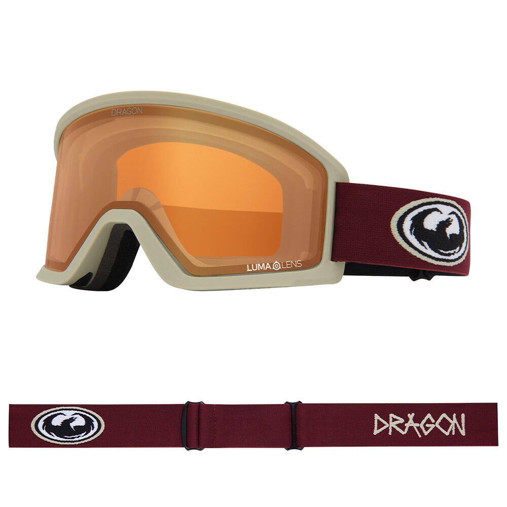 DX3 PLUS OTG Gafas De Esquí Unisex - Old Skool/LL Silver Ionized & LL Amber 6/7