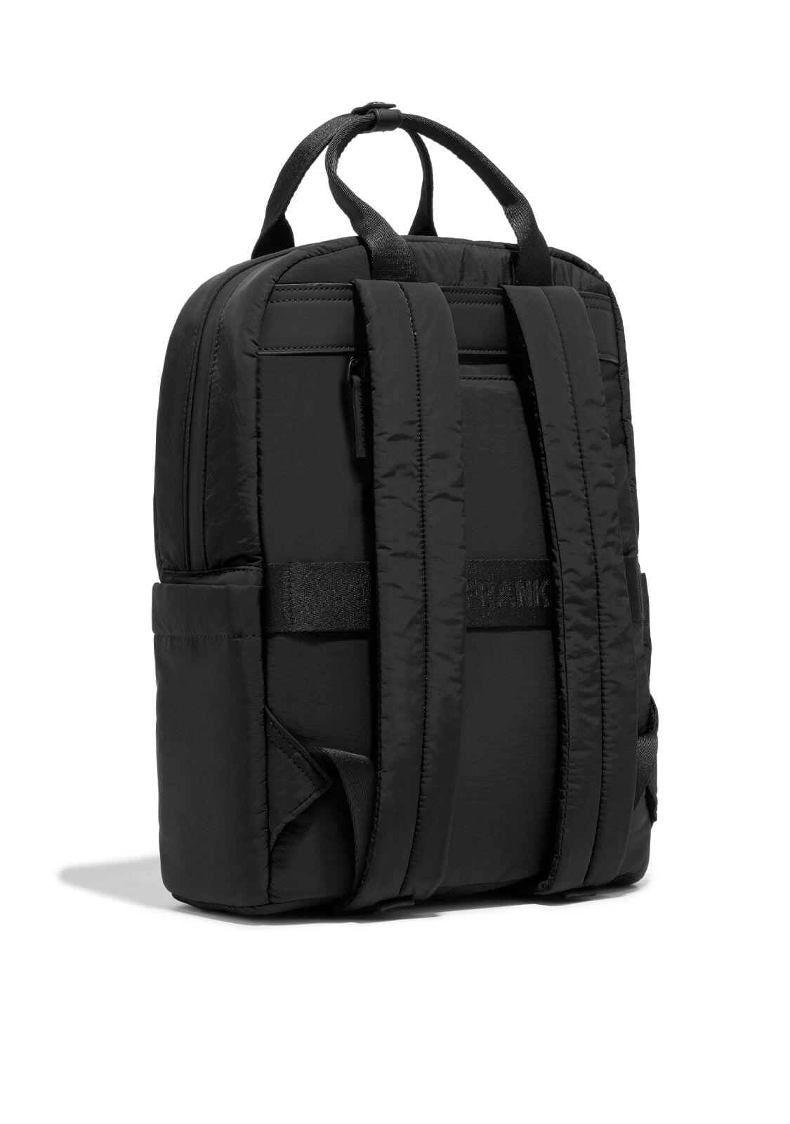 Mochila Multicompartimento  Nylon Negra 2/5