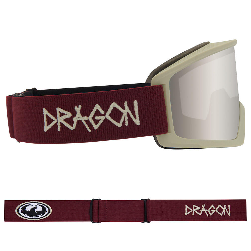 DX3 PLUS OTG Gafas De Esquí Unisex - Old Skool/LL Silver Ionized & LL Amber 5/7