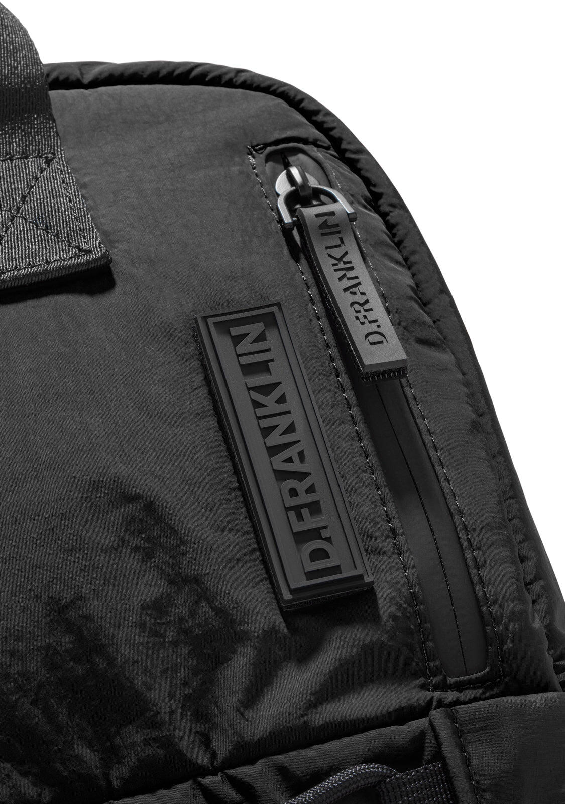 Mochila Multicompartimento  Nylon Negra 5/5
