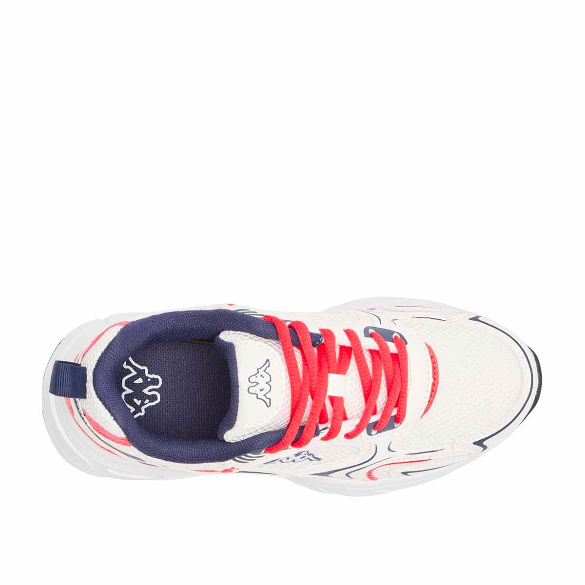Baskets enfant Mygido blanc, bleu marine 5/6