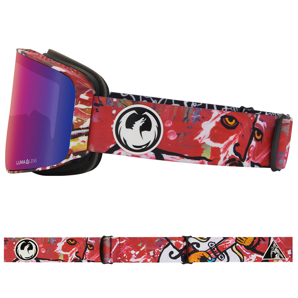 NFX MAG OTG Gafas De Esquí Unisex - Benchetler 2025/LL Solace IR & LL Violet 4/7