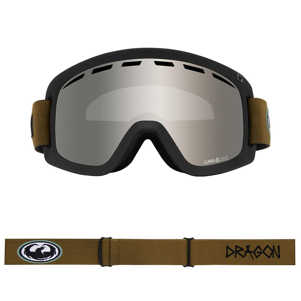 D1 OTG Gafas De Esquí Unisex - Old Skool/LL Silver Ionized & LL Amber 3/7