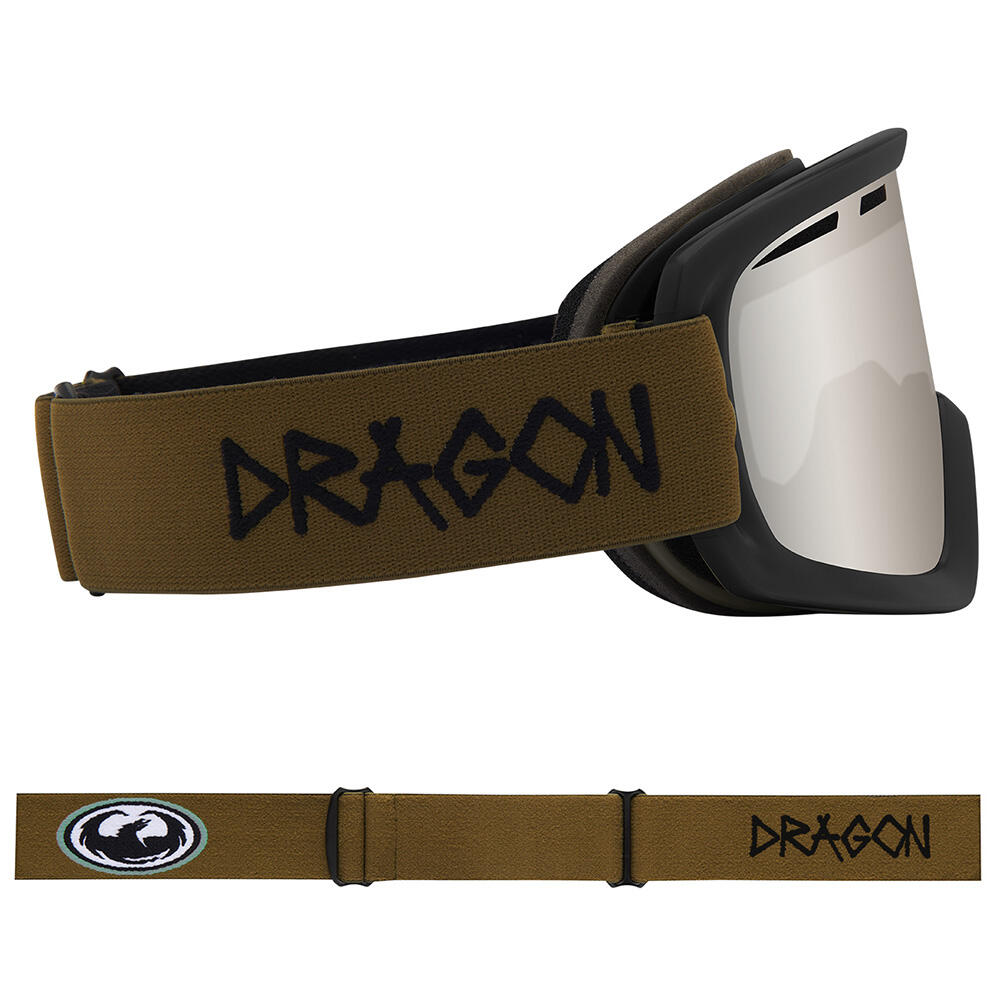 D1 OTG Gafas De Esquí Unisex - Old Skool/LL Silver Ionized & LL Amber 5/7