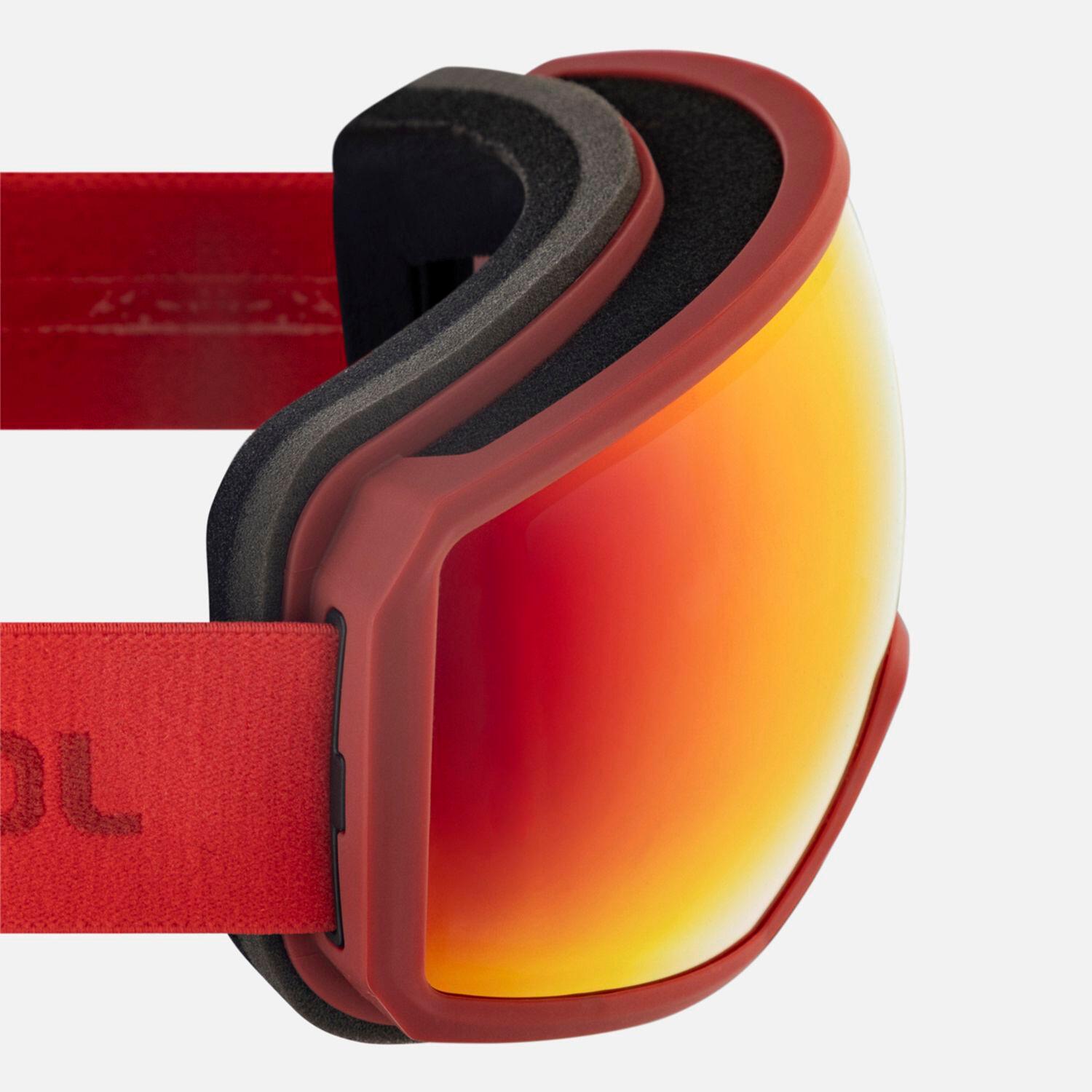 Rossignol Izar rood Cat S3 oranje volwassen skibril 2/3
