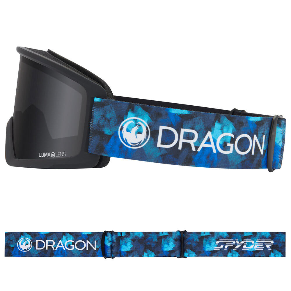 DX3 OTG Gafas De Esquí Unisex - SPYDER Cobalt Block Camo/LL Dark Smoke 3/5