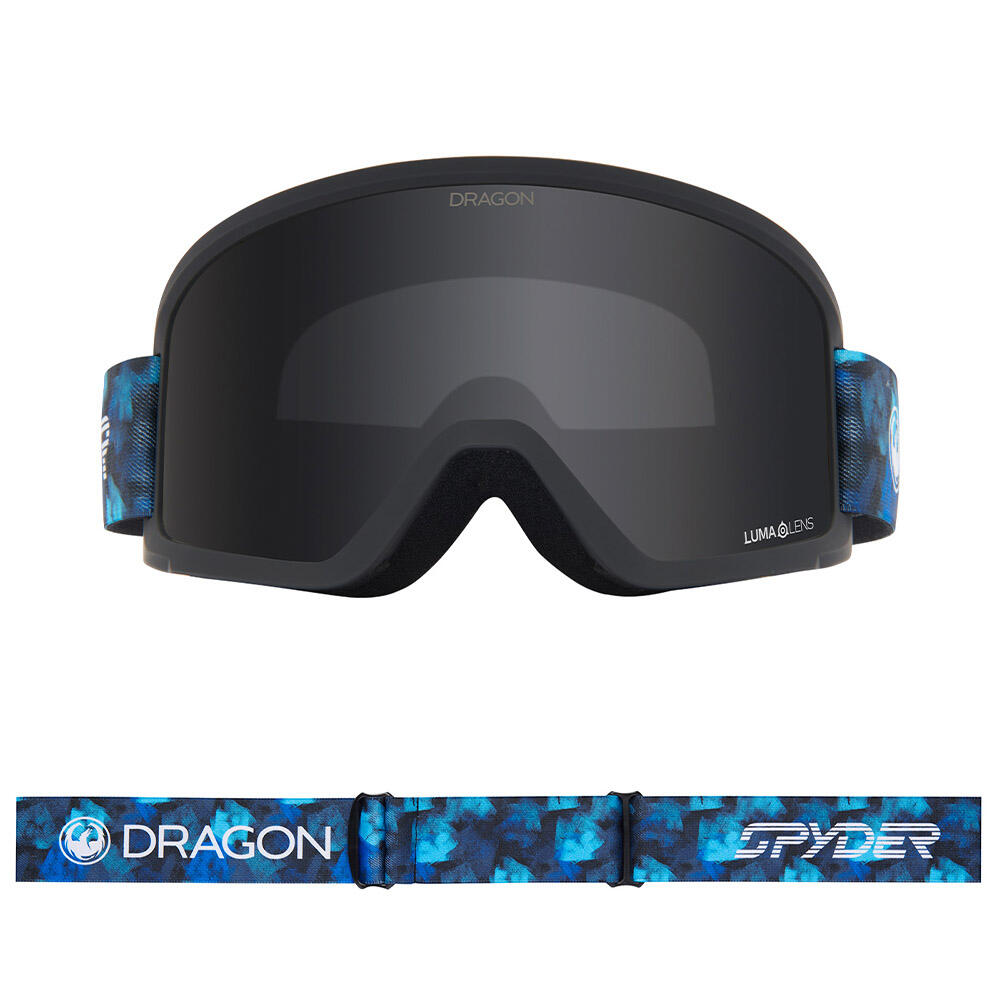 DX3 OTG Gafas De Esquí Unisex - SPYDER Cobalt Block Camo/LL Dark Smoke 2/5