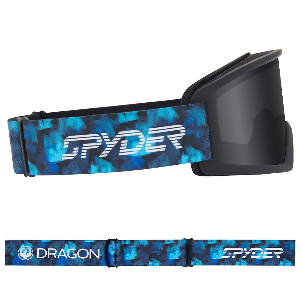 DX3 OTG Gafas De Esquí Unisex - SPYDER Cobalt Block Camo/LL Dark Smoke 4/5