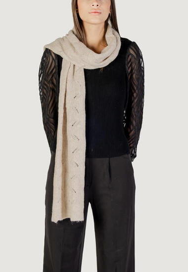Sciarpe e guanti Donna ONLAURORA STRUCTURED KNIT SCARF CC Beige