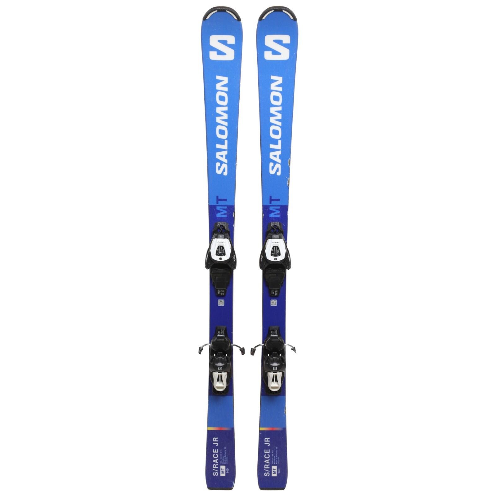 RECONDITIONNE - Ski Junior Salomon S Race Jr Mt + Fixations 2/5