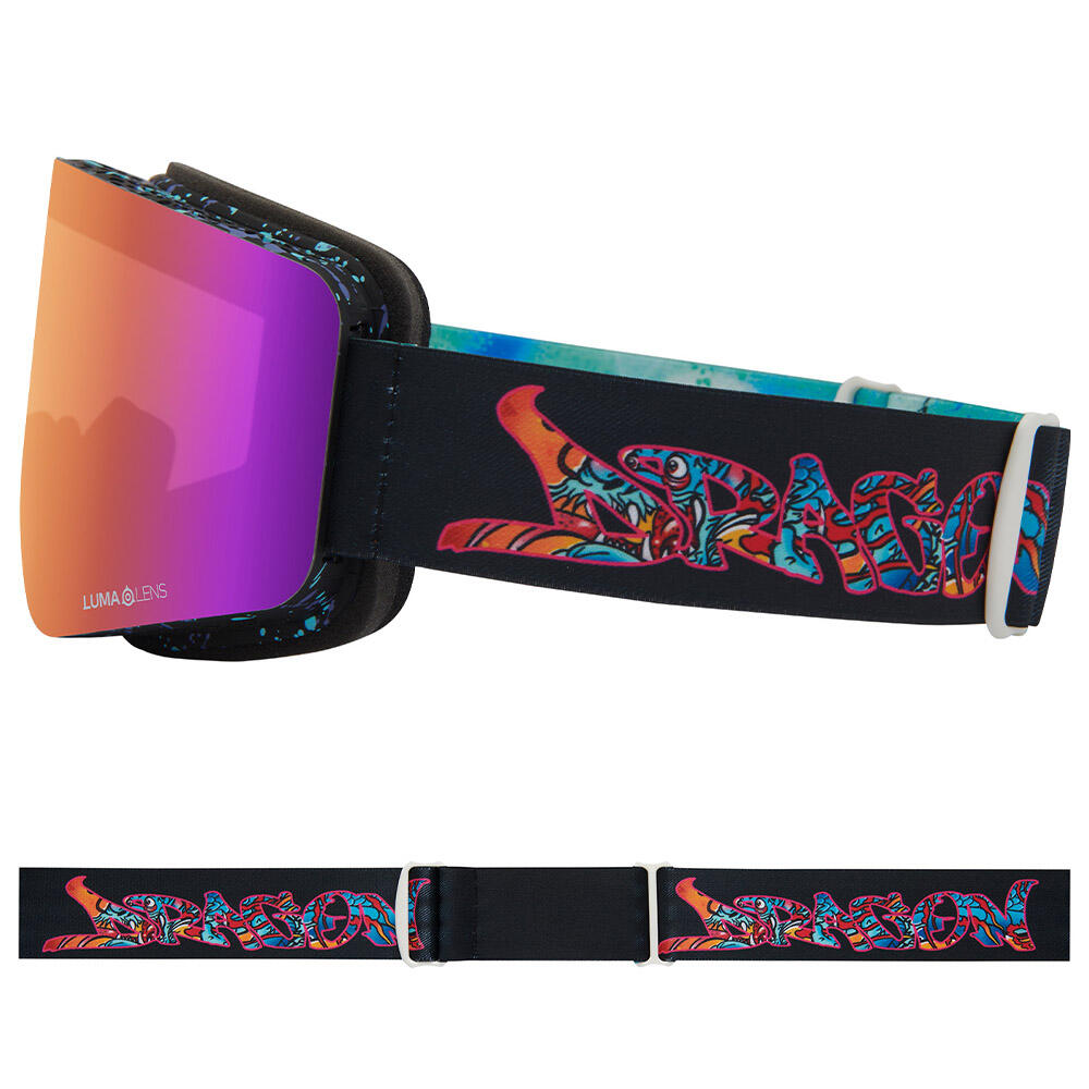 R1 OTG Unisex Skibrille - Rattle Can/Purple Ionized & Amber 4/7