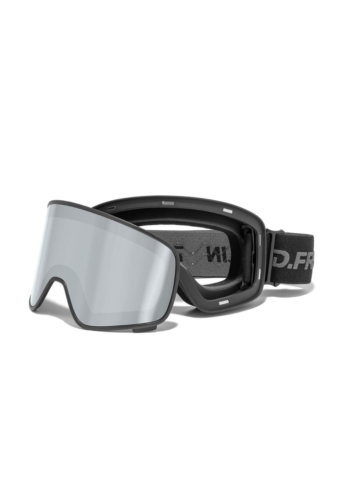 Gafas de Sol Nieve Esquí Snowboard D. Franklin RANGE BLACK / SILVER REVO Gris 4/5